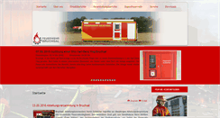 Desktop Screenshot of ff-bruchsal.de