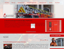Tablet Screenshot of ff-bruchsal.de
